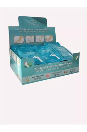 Argan Cure Pedikür Kremli Bakım Çorabı