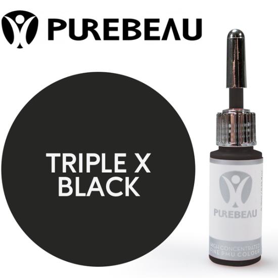 Purebeau Eyeliner Pigments Triple X Black - Kalıcı Kaş Boyası